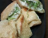 三角揚げの葱チーズはさみ焼き作り方6写真