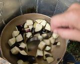 タイ風★鶏モモとナスのグリーンカレー炒め作り方1写真