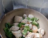 タイ風★鶏モモとナスのグリーンカレー炒め作り方6写真