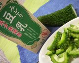 台湾家庭の飲み物♪苦瓜＆豆乳の飲み物　作り方1写真