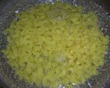 マカロニ（コンビーフのカレーマヨ炒め）作り方1写真