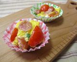 トースターで♪彩り野菜のオープンオムレツ作り方6写真