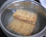 ピカタ風☆厚揚げのチーズ挟み焼き作り方1写真