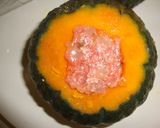 ハロウィン☆かぼちゃの肉詰め作り方4写真