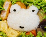 次の日ケロリ(ケロリ後)弁当✿キャラ弁作り方2写真