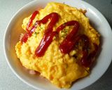 オムライスならぬオムパスタ♪作り方6写真