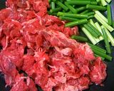 牛肉とニンニクの芽のオイスター炒め✿作り方2写真