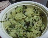 乾燥わかめときゅうりの漬物炊き込みご飯作り方4写真