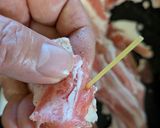 【パスタ】で留めた豚バラ野菜巻きの甘辛煮♡作り方7写真