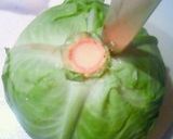 超簡単☆ロールキャベツ用キャベツの剥き方作り方1写真