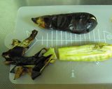 母の焼きナスの皮の剥き方作り方7写真