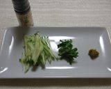 鶏と胡瓜の和風和え　（ポン酢・ゴマ）作り方3写真