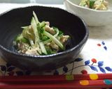 鶏と胡瓜の和風和え　（ポン酢・ゴマ）作り方4写真