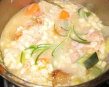 超簡単コーンとチキンのクリームスープ作り方4写真