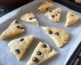 チョコチップもりもり⛰️アメリカンスコーン作り方2写真