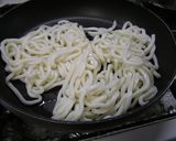 休日に♥ランチに♫放っとけ③焼きうどんフライパン編作り方4写真