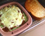 キャベツの簡単ミートソース焼き作り方3写真