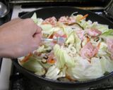 休日に♥ランチに♫放っとけ③焼きうどんフライパン編作り方7写真