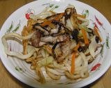 休日に♥ランチに♫放っとけ③焼きうどんフライパン編作り方12写真