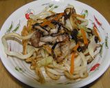 休日に♥ランチに♫放っとけ③焼きうどんフライパン編作り方12写真