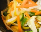 鶏肉の五目野菜炒めオイスターソース風味作り方1写真