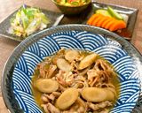 豚軟骨スライスとごぼうの柔らか甘辛煮作り方9写真