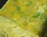 玉子焼き *ネギのナムル入り*作り方4写真