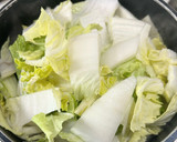 厚揚げと白菜の煮物作り方6写真
