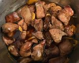 鶏レバーのしぐれ煮作り方5写真