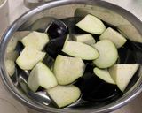 鶏ももとナスの甘辛卵とじ作り方7写真