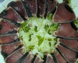 すし酢で簡単！薬味たっぷりかつおたたき作り方3写真
