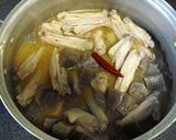 ◇鶏手羽先とごぼう、こんにゃくのみそ煮♪作り方5写真
