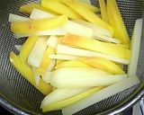 ポテトのめんたいマヨ焼き☆作り方1写真