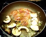 しいたけガーリックチキンチーズ焼き手順付作り方5写真