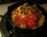 酔っぱらいが作るチキンのトマト煮作り方7写真