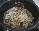 きのこいっぱい炊き込みご飯(薄味）♪作り方8写真