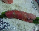 ☆　うずら・トマト・いんげんの肉巻き　☆作り方5写真