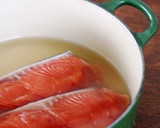 包丁を使わない　お手軽鮭の炊き込みご飯作り方4写真