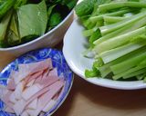 -あっさり旨っღ小松菜コーンスープ-作り方2写真