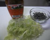 簡単☆なめたけ塩昆布炊き込みご飯作り方2写真