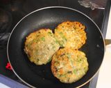 しそと豆腐のチヂミ風♡塩チャンプルー味作り方3写真