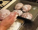 ジューシーなハンバーグ作り方6写真