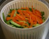 水菜のごま味噌マヨ和え作り方1写真