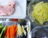 そうめんかぼちゃ（金糸瓜）のアジアン炒め作り方6写真