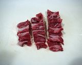 水菜と牛肉の甘辛煮作り方1写真