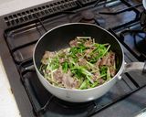 水菜と牛肉の甘辛煮作り方4写真