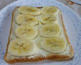クリチーバナナココア☆トースト 朝食に♬作り方3写真