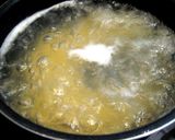 しめじの月見クリームパスタ・わさび風味作り方4写真