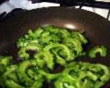 ゴーヤとたらこ炒め作り方2写真