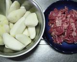 こく・うま・てり☆牛肉とさといも煮作り方1写真